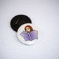 Reading time pin badge + magnet