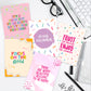 Journaling cards - set of 5